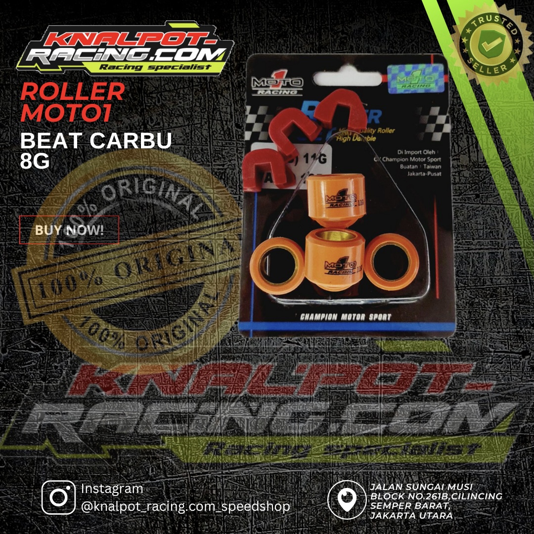 ROLLER MOTO1 BEAT CARBU 8G 